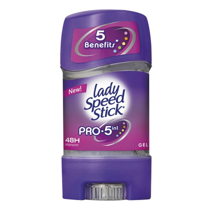 LADY SPEED STICK PRO 5 DEODORANT ANTIPERSPIRANT STICK GEL