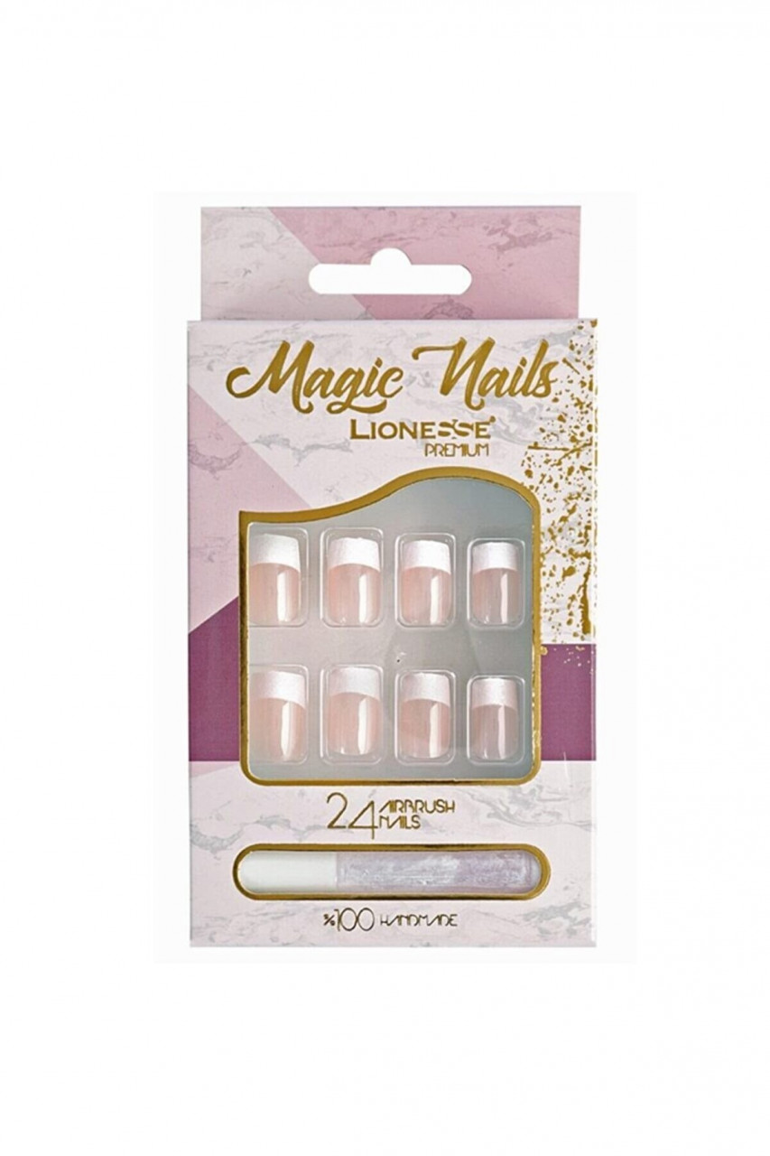 LIONESSE MAGIC NAILS UNGHII FALSE CU ADEZIV MN26