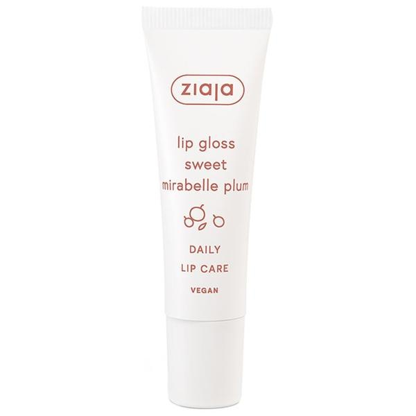 ZIAJA Luciu de buze Sweet Mirabelle Plum, pruna dulce, Ziaja, 12 ml