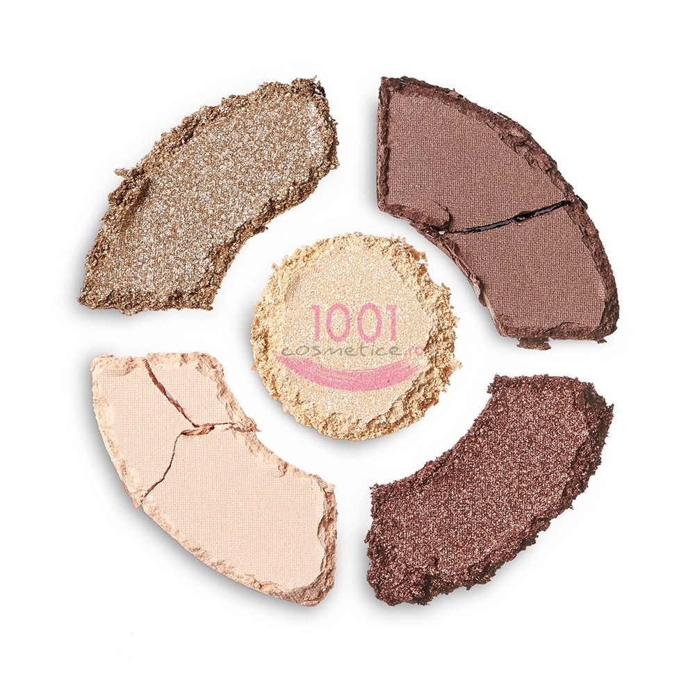 MAKEUP REVOLUTION I HEART REVOLUTION DONUTS CHOCOLATE DIPPED PALETA 5 FARDURI DE PLEOAPE - 2 | YEO