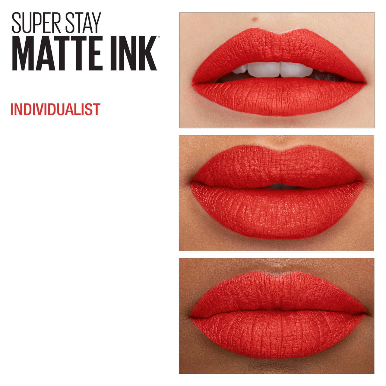 MAYBELLINE SUPERSTAY MATTE INK RUJ LICHID MAT INDIVIDUALIST 320 - 1 | YEO