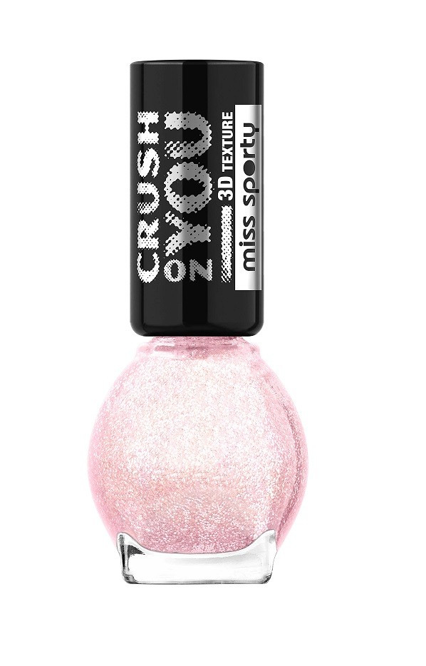 MISS SPORTY CRUSH ON YOU LAC DE UNGHII CU TEXTURA GRANULATA ROSY GALAXY 064