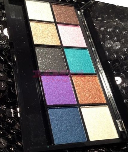 MUA UP ALL NIGHT ULTRA GLAM EYESHADOW PALETTE PALETA 10 FARDURI - 1 | YEO