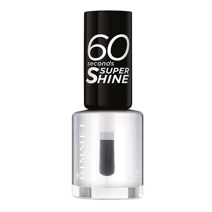 RIMMEL LONDON 60 SEC SUPER SHINE LAC DE UNGHII CLEAR 740