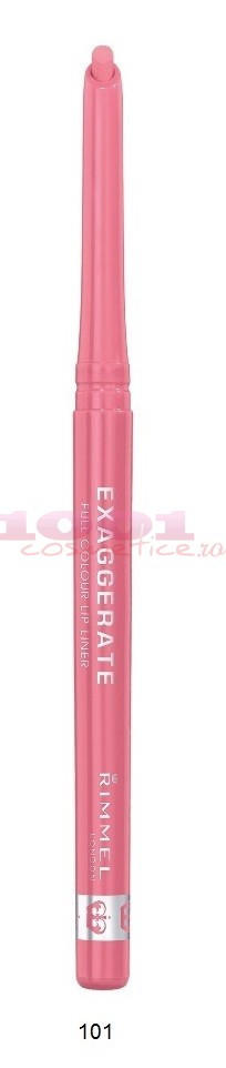 RIMMEL LONDON EXAGGERATE CREION DE BUZE RETRACTABIL (Optiuni de comanda: 103) - 1 | YEO