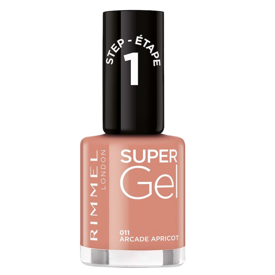 RIMMEL LONDON SUPER GEL LAC DE UNGHII ARCADE APRICOT 011