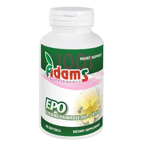 ADAMS EPO ULEI DE LUMINITA NOPTII 1000MG 90 CAPSULE