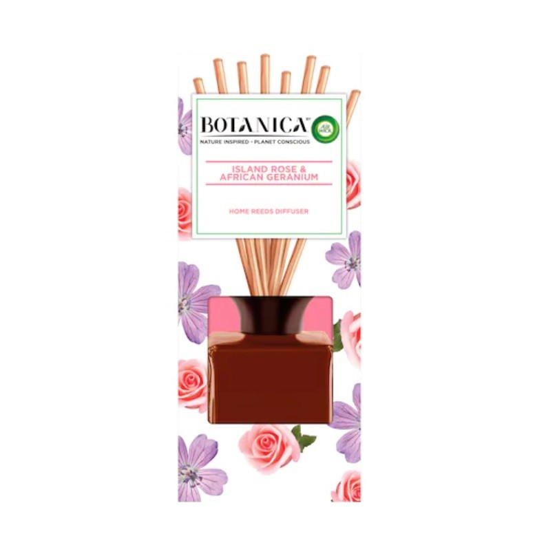 AIR WICK BOTANICA ODORIZANT DE CAMERA CU BETISOARE TRANDAFIR SI GERANIUM AFRICAN