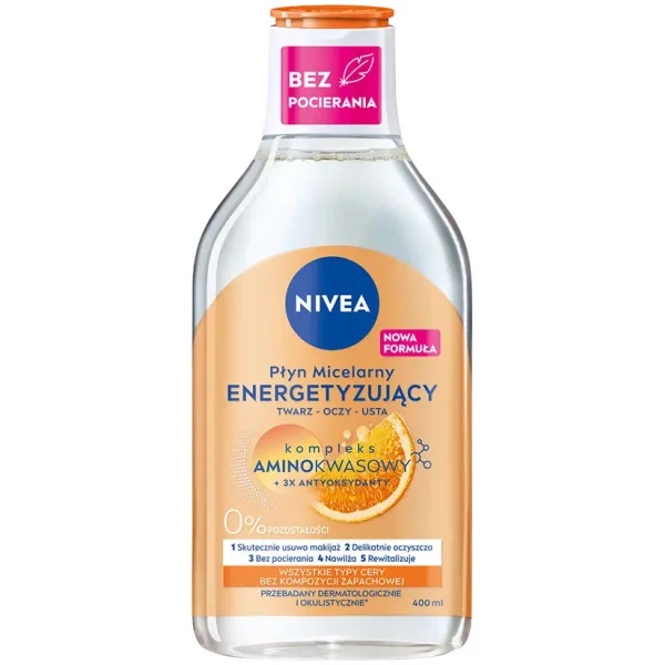 bioderma sensibio apa micelara Apa micelara Energy pentru toate tipurile de ten, Nivea, 400 ml