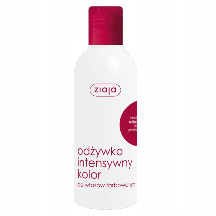 ZIAJA Balsam pentru par vopsit cu ulei de ricin, Ziaja, 200 ml