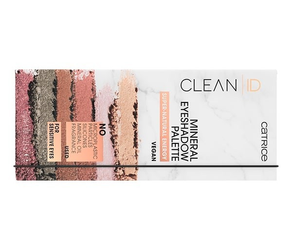 CATRICE CLEAN ID MINERAL EYESHADOW PALETTE SUPER NATURAL ENERGY PALETA DE FARDURI FORCE OF NATURE 030 - 1 | YEO