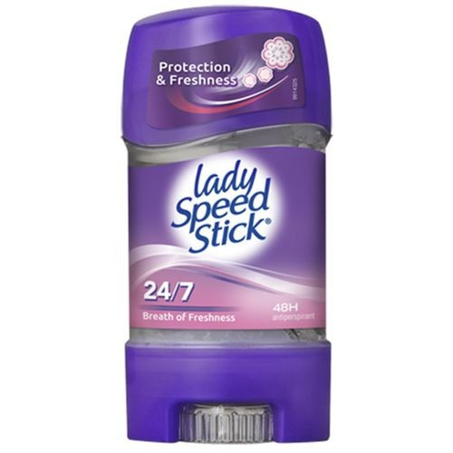 LADY SPEED STICK BREATH OF FRESHNESS DEODORANT ANTIPERSPIRANT STICK GEL