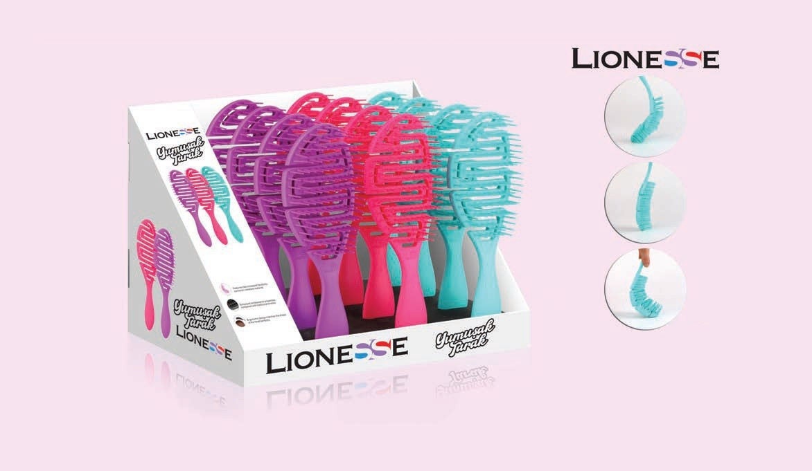 LIONESSE SCENTED BRUSHES PERIE CU MIROS DE TRANDAFIR - 1 | YEO