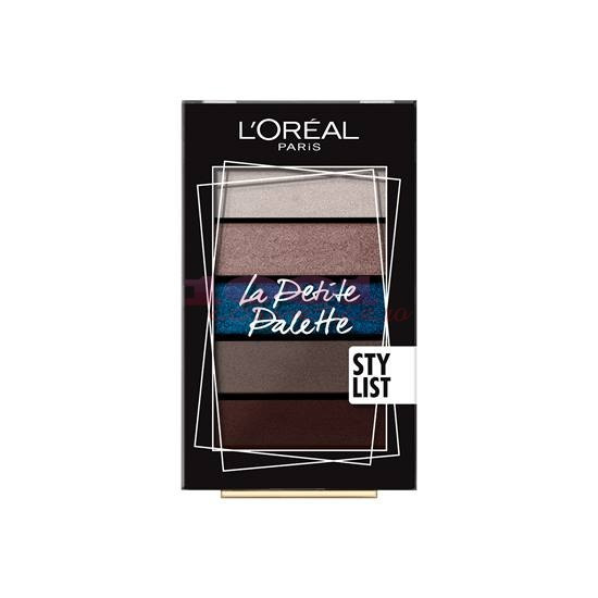 LOREAL LA PETITE PALETTE PALETA FARDURI PLEOAPE 5 CULORI STYLIST 04