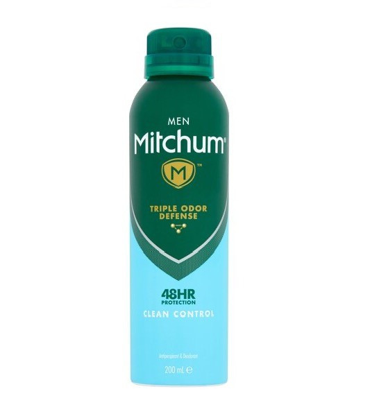 MITCHUM MEN CLEAN CONTROL DEODORANT SPRAY (Optiuni de comanda: 200ml)