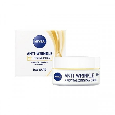 NIVEA ANTI-WRINKLE +REVITALIZING CREMA ANTIRID 55+