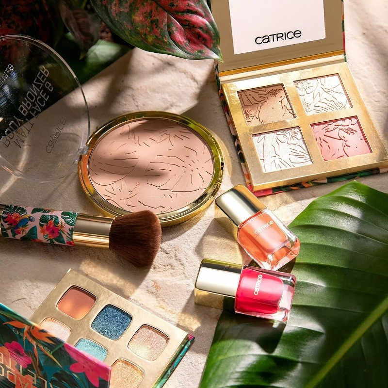 Paleta pentru iluminare si conturare Tropic Exotic Cheek Catrice - 2 | YEO