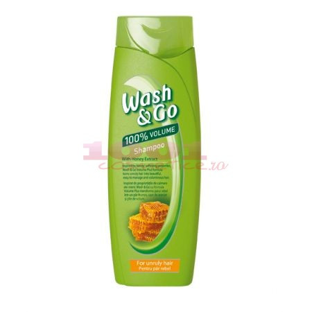 WASH & GO CU EXTRACT DE MIERE PENTRU PAR REBEL SAMPON (Optiuni de comanda: 400ml)