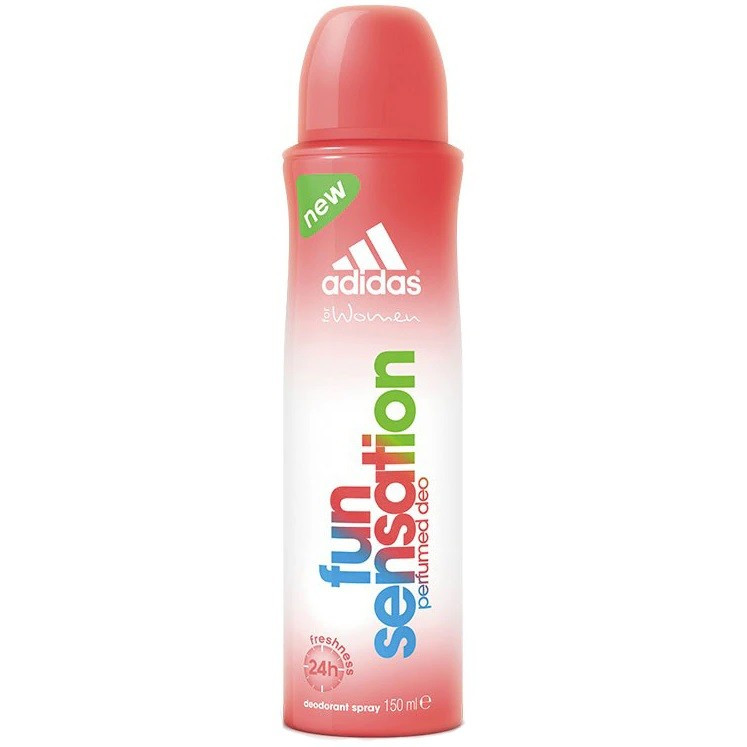 adidas FUN SENSATION 24H FRESHNESS PERFUMED DEO SPRAY