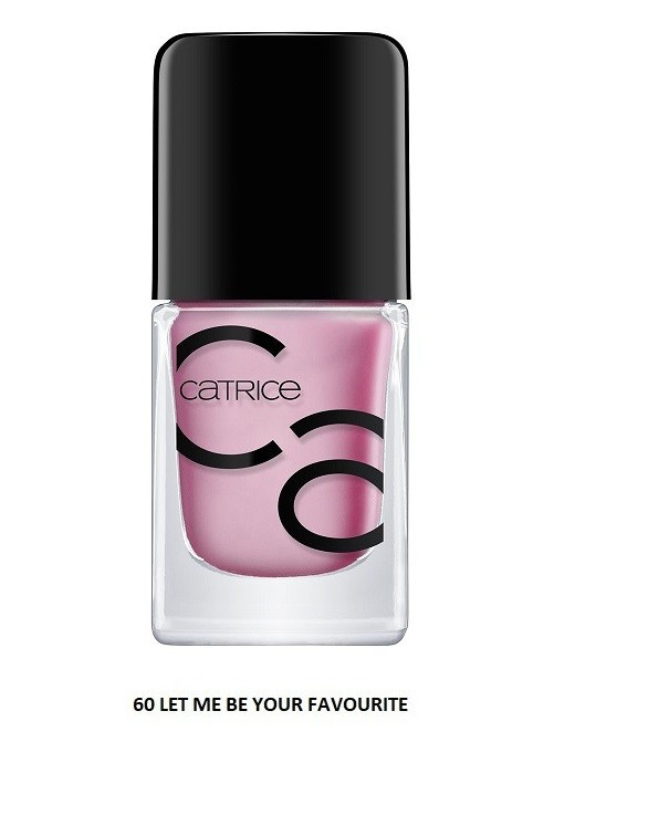 CATRICE ICONAILS GEL LACQUER LAC DE UNGHII 60 LET ME BE YOUR FAVOURITE - 2 | YEO