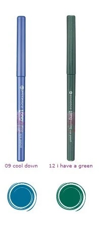 1001cosmetice.ro Creion dermatograf pentru ochi rezistent la apă, Retractabil, Essence, 0.28 g (Optiuni de comanda: 09 cool down)