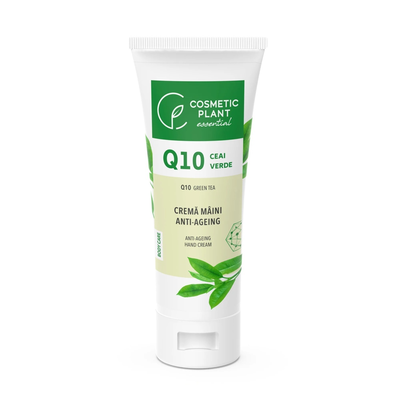 1001cosmetice.ro Crema maini anti-ageing Q10 + ceai verde și complex mineral energizant Cosmetic Plant, 100 ml