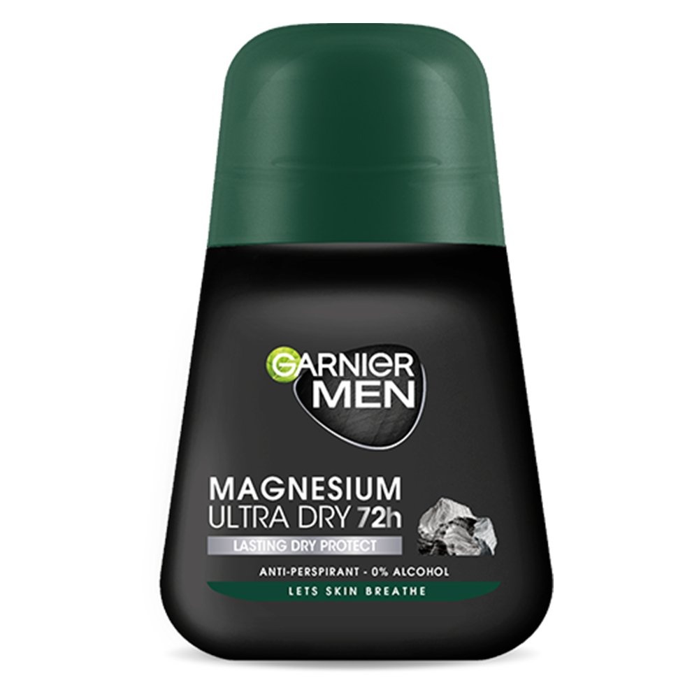 1001cosmetice.ro Deodorant Antiperspirant Roll on pentru Barbati Magnesium Ultra Dry 72h, Garnier 50 ml