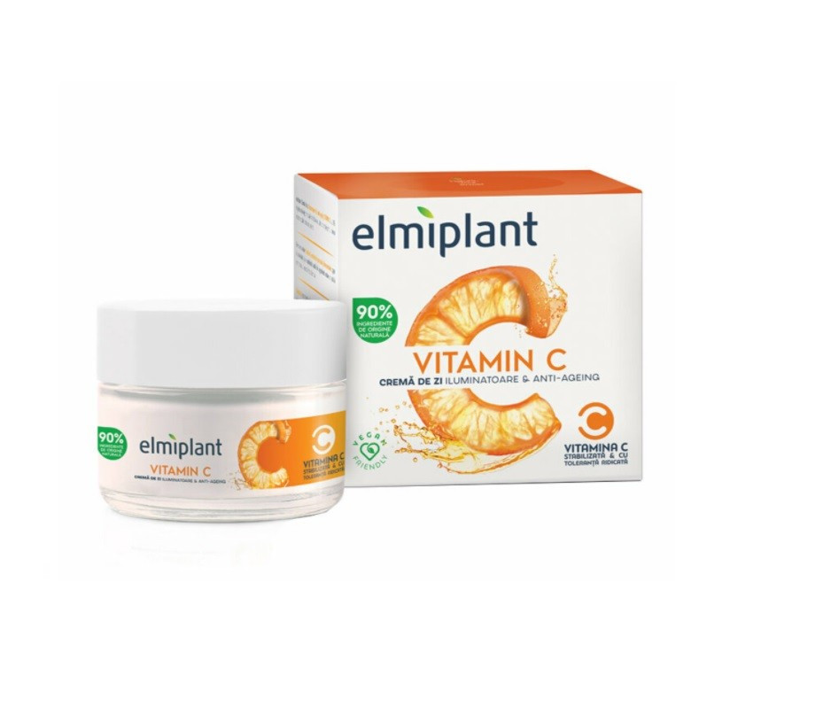 ELMIPLANT VITAMIN C CREMA DE ZI ILUMINATOARE ANTIRID