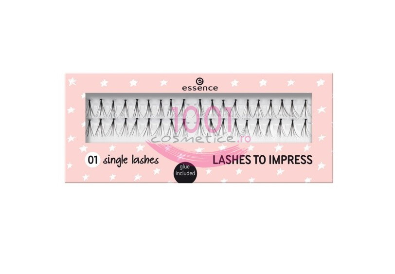 ESSENCE LASHES TO IMPRESS SINGLE LASHES GENE FALSE 01