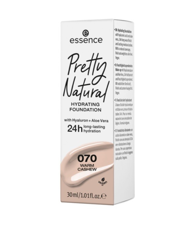 ESSENCE PRETTY NATURAL FOND DE TEN HIDRATANT WARM CASHEW 070