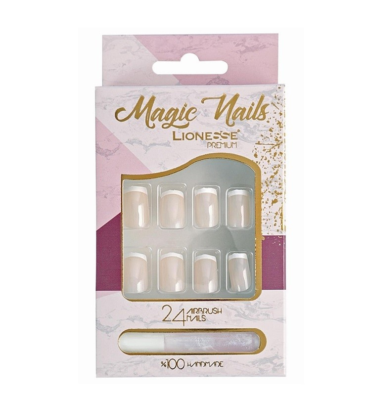 LIONESSE MAGIC NAILS UNGHII FALSE CU ADEZIV MN22