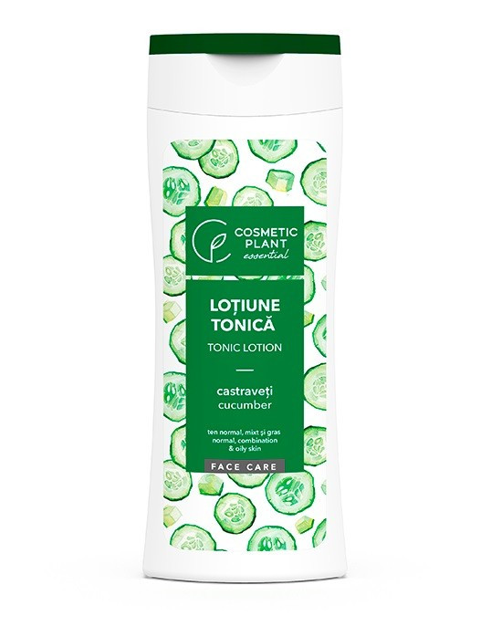 1001cosmetice.ro Lotiune tonica cu suc de castraveti Cosmetic Plant 200 ml