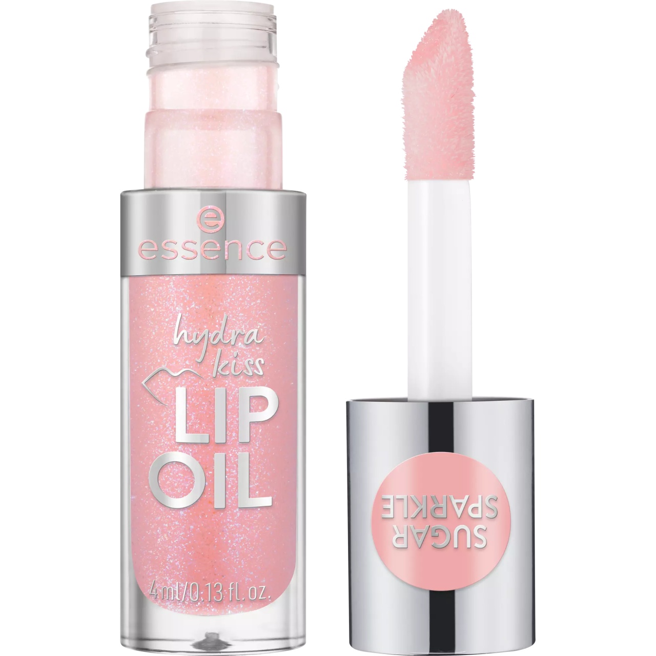 1001cosmetice.ro Luciu de buze Hydra Kiss Lip Oil Sugar Sparkle 10 Essence, 4 ml