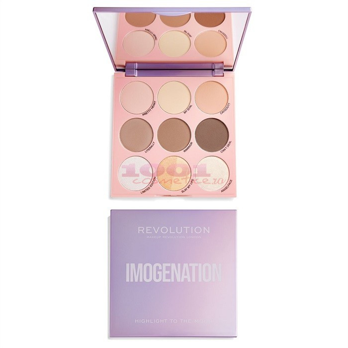 MAKEUP REVOLUTION HIGHLIGHTER WARDROBE COLLECTION PALETA ILUMINATOARE - 1 | YEO