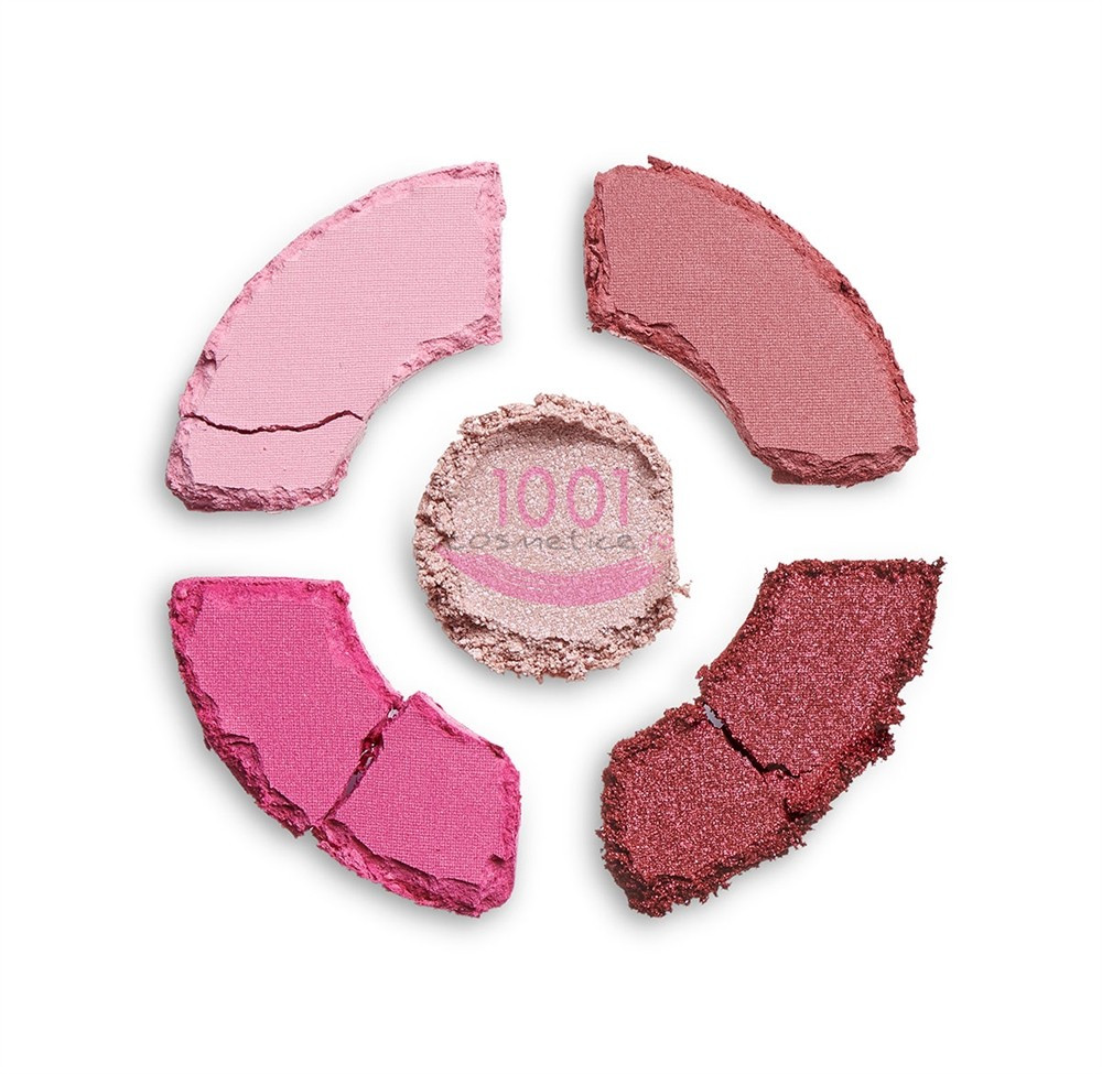 MAKEUP REVOLUTION I HEART REVOLUTION DONUTS RASPBERRY ICING PALETA 5 FARDURI DE PLEOAPE - 2 | YEO