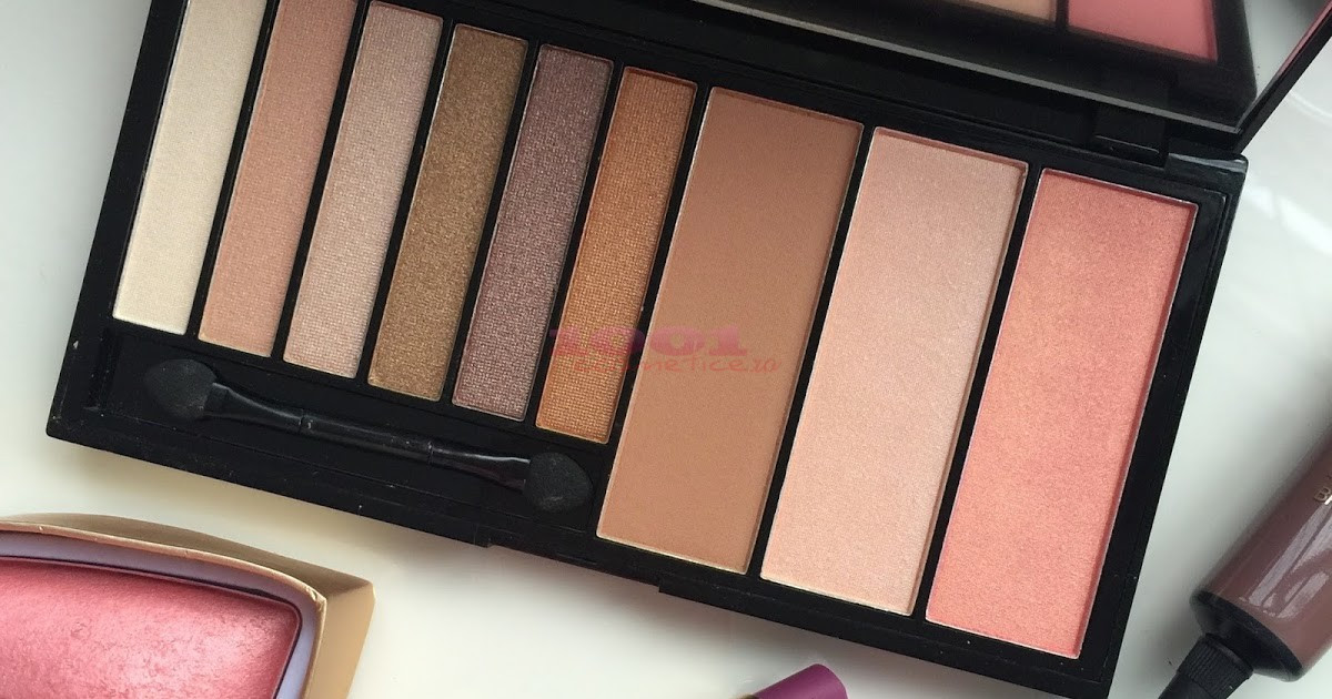 MAKEUP REVOLUTION I LOVE MAKEUP EUPHORIA BRONZED EYESHADES & CONTOURING PALETTE - 2 | YEO