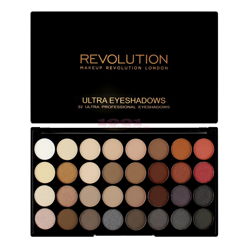 MAKEUP REVOLUTION LONDON ULTRA EYESHADOWS 32 CULORI FLAWLESS 2 PALETTE - 1 | YEO