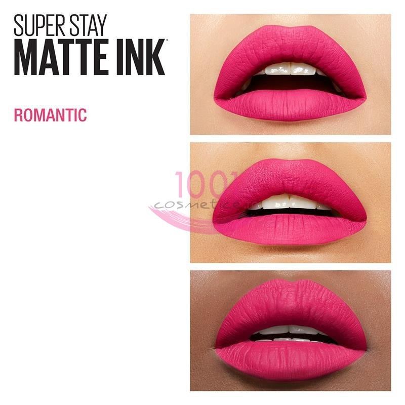 MAYBELLINE SUPERSTAY MATTE INK RUJ LICHID MAT ROMANTIC 30 - 2 | YEO