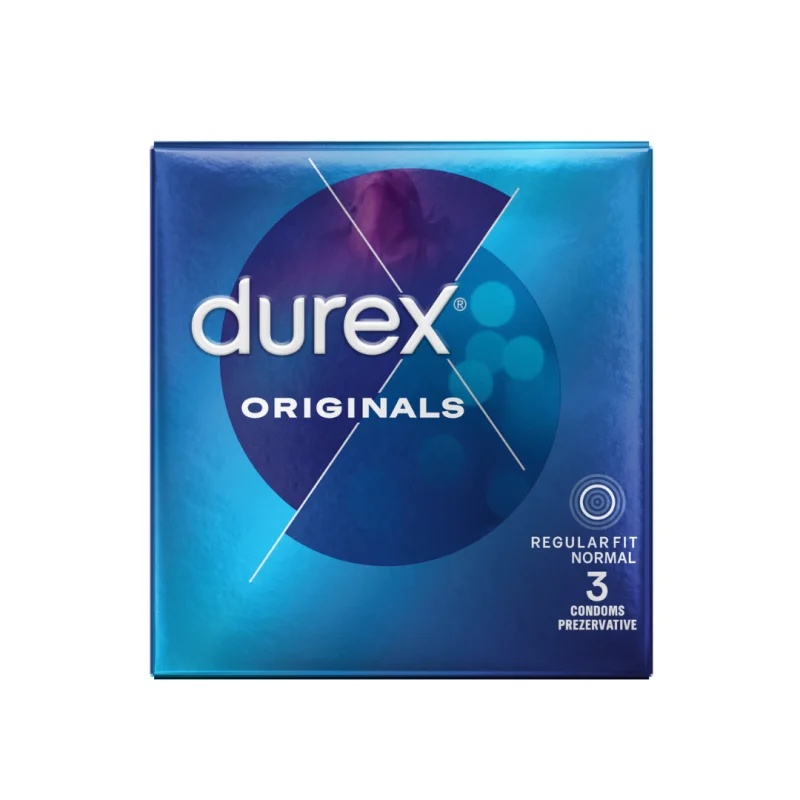 1001cosmetice.ro Prezervative Originals, Durex, 3 bucati