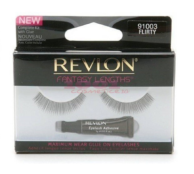 REVLON FANTASY LENGHTS FLIRTY 91003 GENE FALSE TIP BANDA 1 PERECHE + ADEZIV