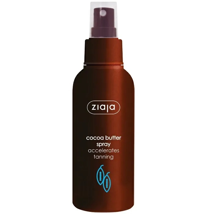 1001cosmetice.ro Spray pentru accelerarea bronzului cu unt de cacao, Ziaja, 100 ml