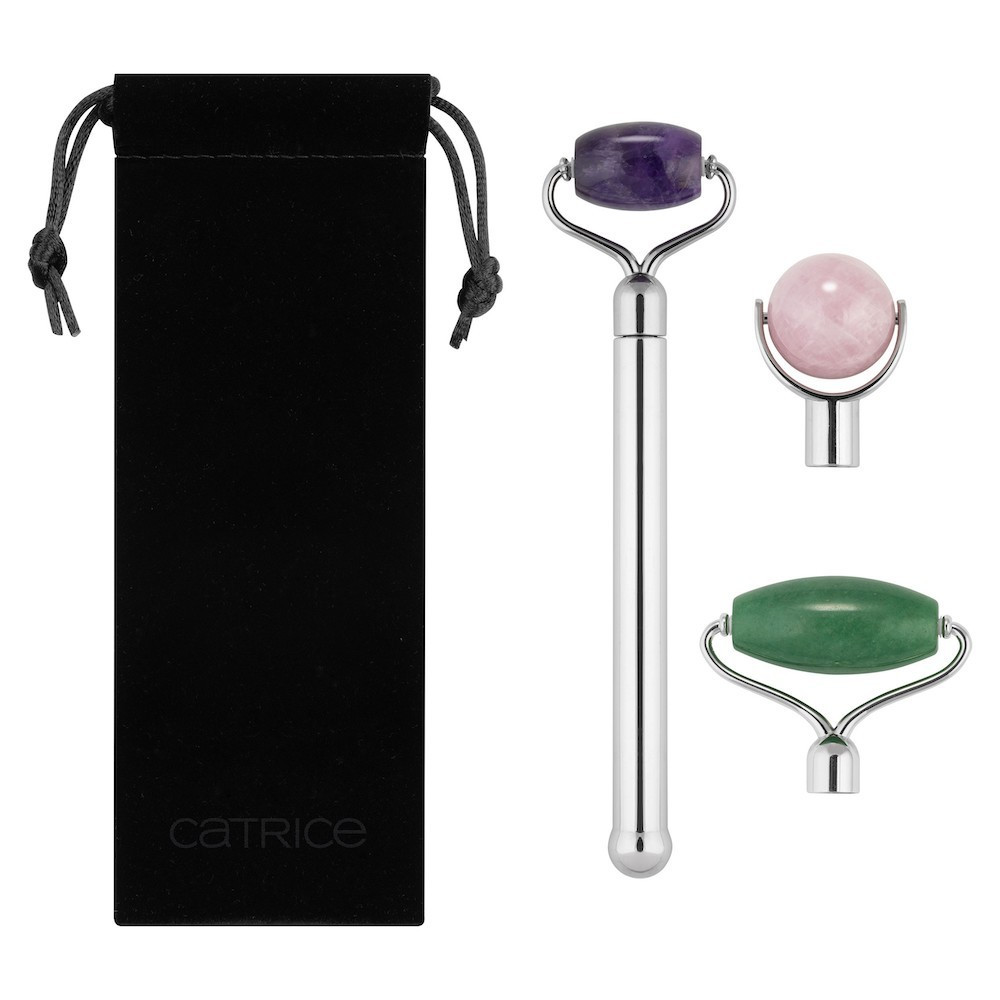 CATRICE GEMSTONE FACIAL ROLLER KIT PENTRU MASAJ FACIAL CU PIETRE PRETIOASE