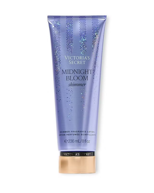 1001cosmetice.ro Crema de corp cu sclipici, Midnight bloom shimmer, Victoria's Secret, 236 ml