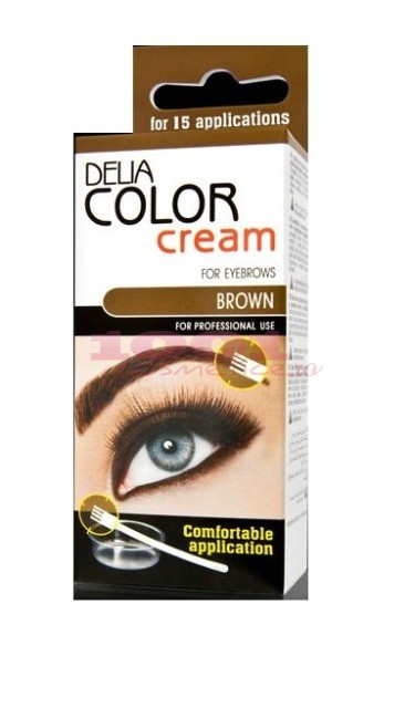 DELIA VOPSEA HENNA PENTRU SPRANCENE (Optiuni de comanda: Brown) - 1 | YEO