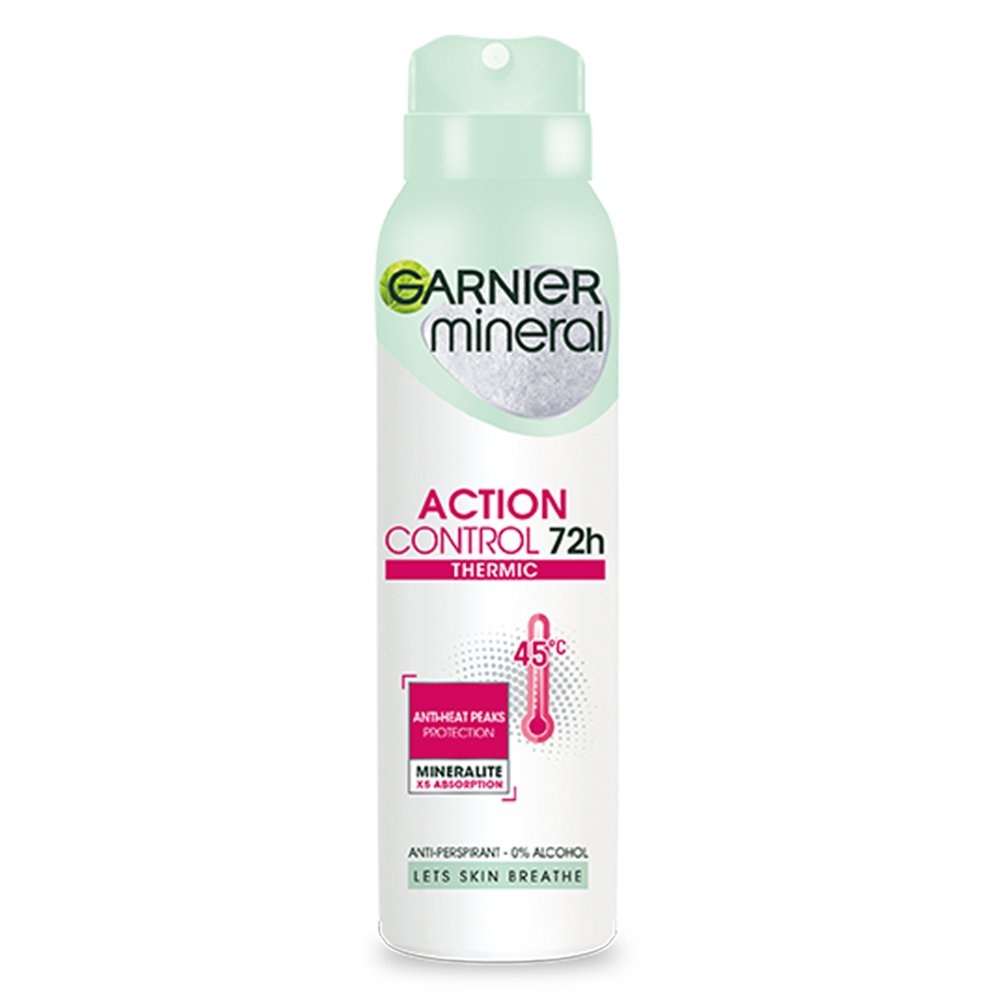 1001cosmetice.ro Deodorant Antiperspirant Spray pentru Femei Magnesium Ultra Dry Control 72h, Garnier 150 ml
