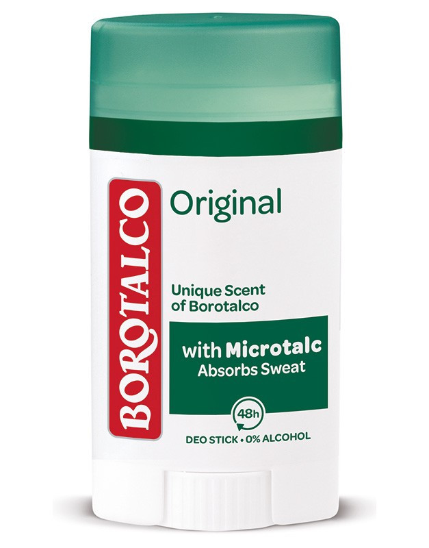 1001cosmetice.ro Deodorant antiperspirant stick, Original Fresh, Borotalco, 40 ml