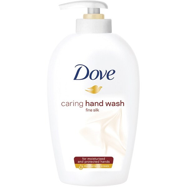 DOVE SAPUN LICHID CU POMPITA CREME LAVANTE FINE SILK