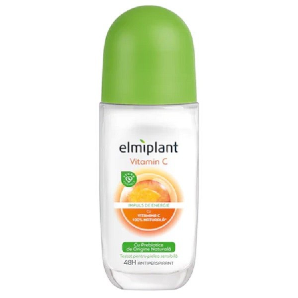 ELMIPLANT ANTIPERSPIRANT DEO ROLL-ON VITAMIN C 48H