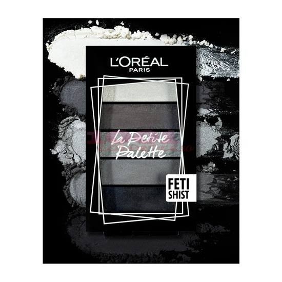 LOREAL LA PETITE PALETTE PALETA FARDURI PLEOAPE 5 CULORI FETISHIST - 2 | YEO