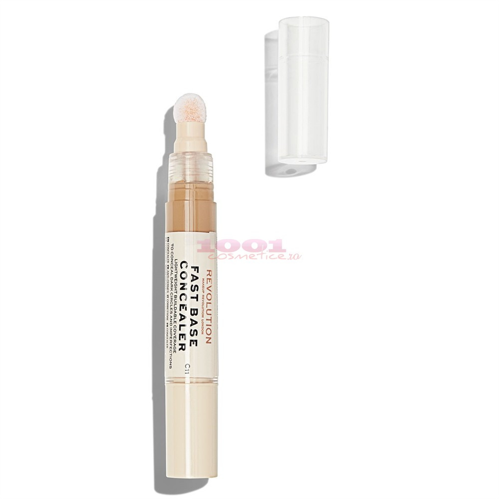 MAKEUP REVOLUTION FAST BASE CONCEALER BAZA CORECTOARE C11 - 1 | YEO